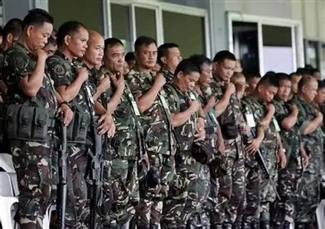 Philippines philippine army ranks combat uniforms.